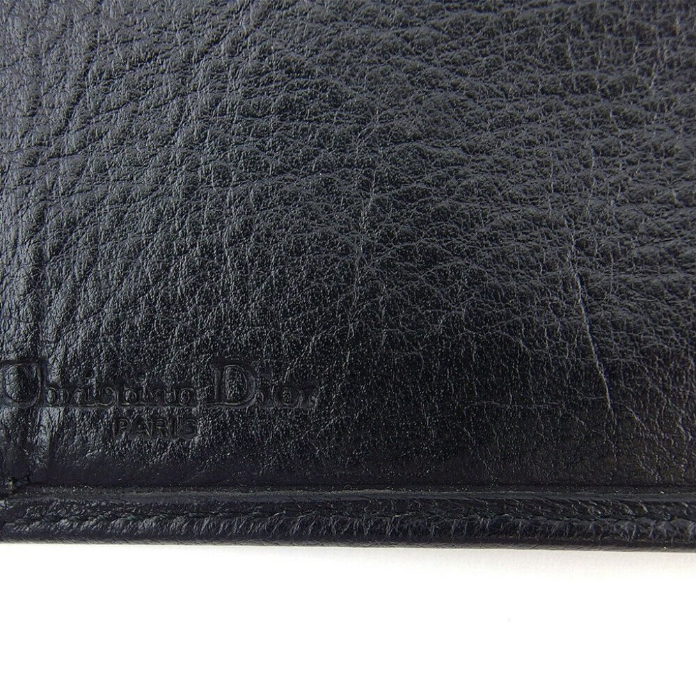Dior Long Wallet logo leather Auth used E1624 - Picture 9 of 9